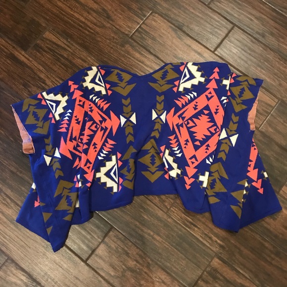 Blue Pattern Cardigan - Picture 2 of 2